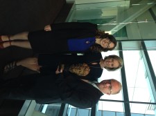 Lauren Mucciolo, Kerry Kennedy and Jezza Neumann at the Newseum, Washington DC
