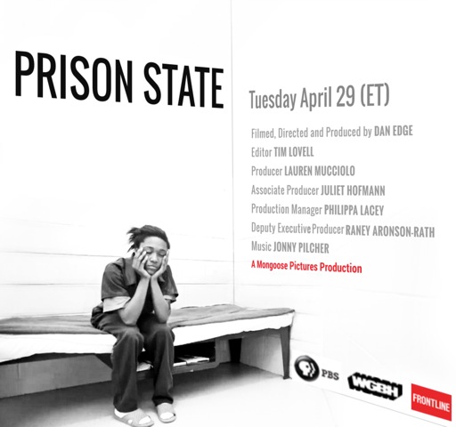 Prison State airs tomorrow on PBS!